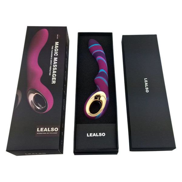 Вибратор Lealso - Rainbow Magic Rose&Purple