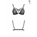 Бюстгальтер-стрепы MEGGY BRA black Passion Exclusive L/XL