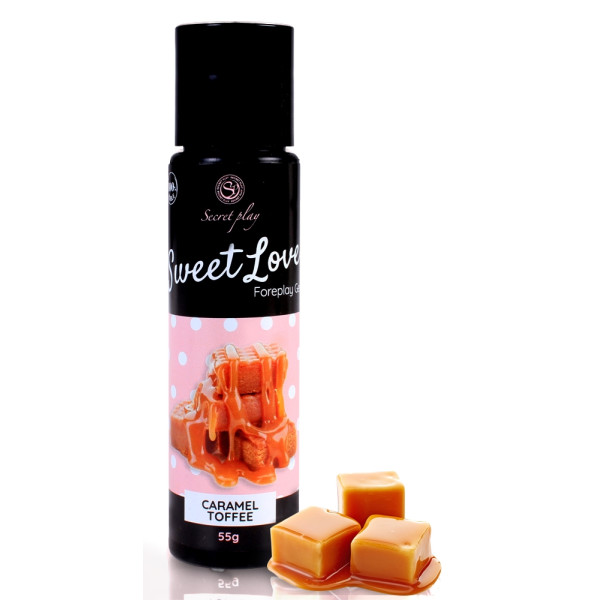 Гель для орального секса Secret Play - Sweet Love Caramel Toffee Gel, 60 мл