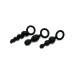 Набор анальных игрушек Satisfyer Plugs black, 3 шт