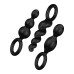 Набор анальных игрушек Satisfyer Plugs black, 3 шт