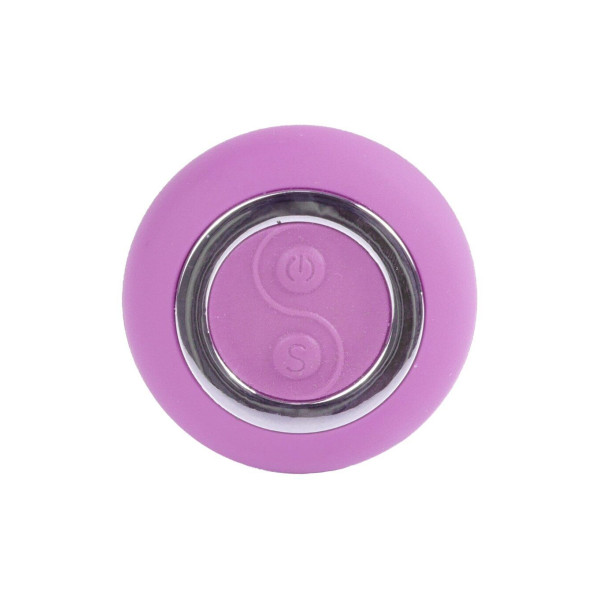 Виброяйцо с пультом ДУ - Remoted controller egg 0.1 USB Purple, 9 см