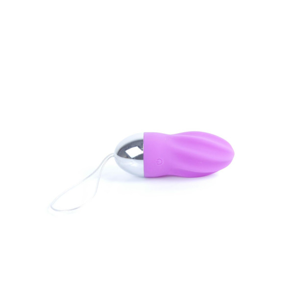 Виброяйцо с пультом ДУ - Remoted controller egg 0.1 USB Purple, 9 см
