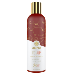 Натуральное массажное масло DONA Rev Up - Mandarin & Ylang YIang 