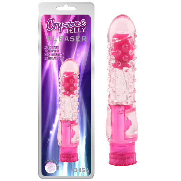 Вибратор CHISA Pleaser - Pink, 16,2 см