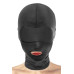 Капюшон для БДСМ с открытым ртом Fetish Tentation Open Mouth Hood