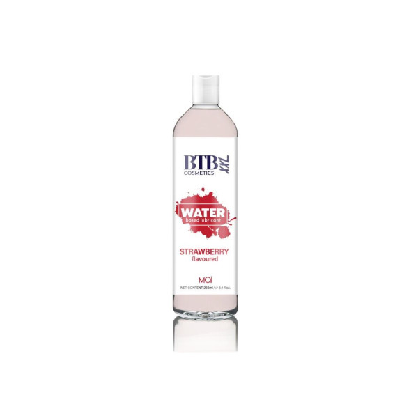 Смазка на водной основе BTB FLAVORED STRAWBERRY с ароматом клубники, 250 мл