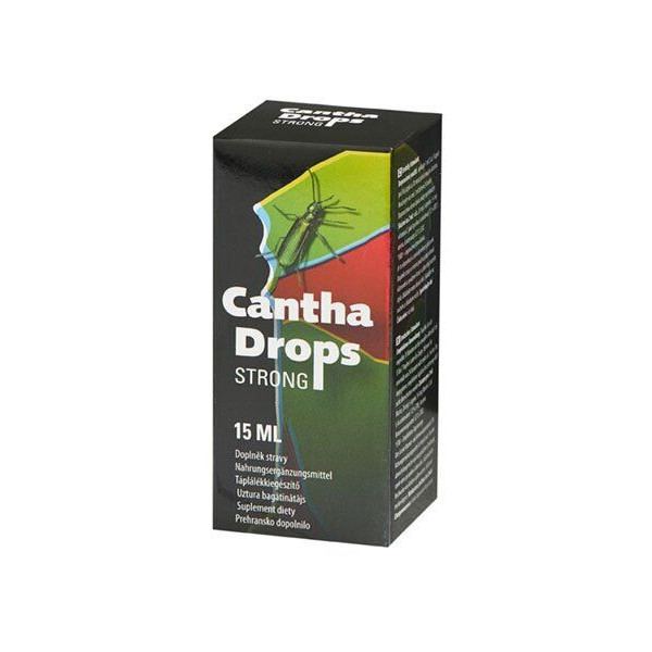 Возбуждающие капли для двоих Cantha Drops Strong, 15 мл