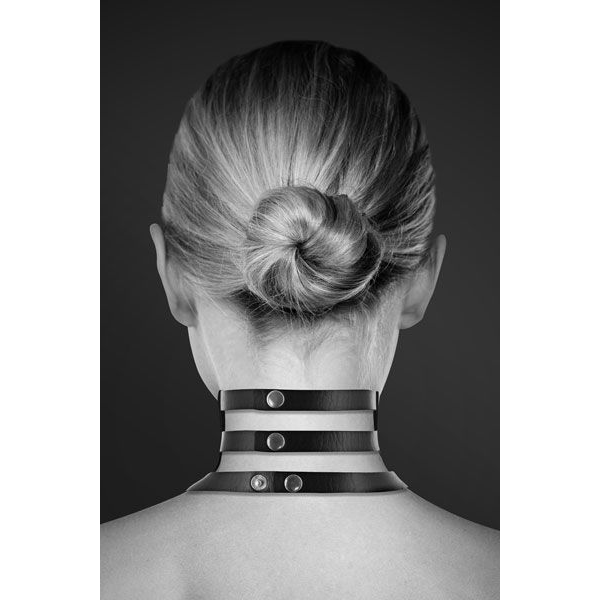 Чокер тройной с кольцом для поводка Bijoux Pour Toi