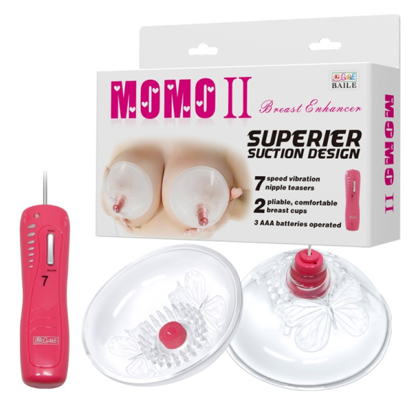 Вибромассажер для груди BAILE - MOMO II Superier suction design