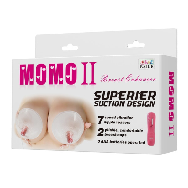Вибромассажер для груди BAILE - MOMO II Superier suction design