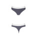 Спортивные трусики-стринги Passion PS007 PANTIES dark grey, размер M
