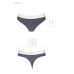 Спортивные трусики-стринги Passion PS007 PANTIES dark grey, размер M