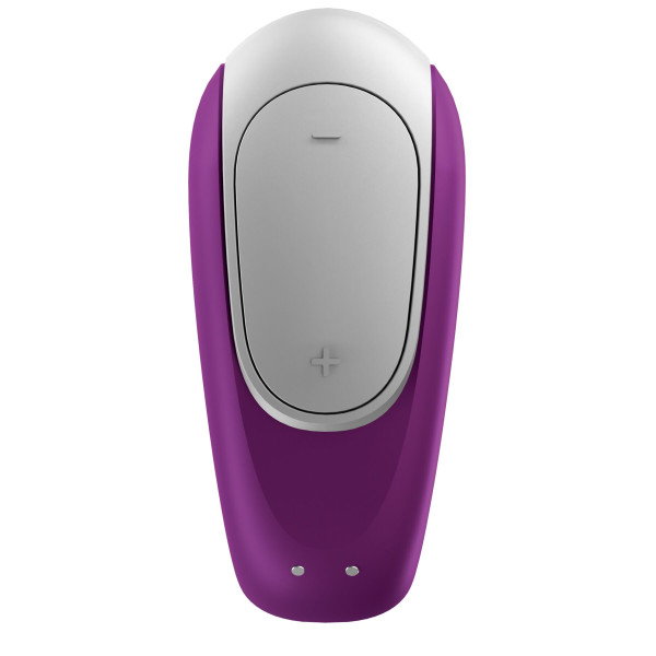 Смарт-вибратор для пар Satisfyer Double Fun (Violet), управление через пульт и смартфон