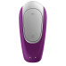 Смарт-вибратор для пар Satisfyer Double Fun (Violet), управление через пульт и смартфон