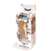 Анальная пробка Boss Series - Jewellery Gold BUTT PLUG Light Blue