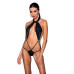 Боди-халтер из экокожи Passion JANNIES BODY S/M black
