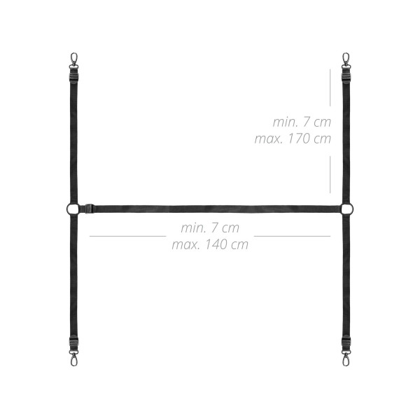 Фиксатор рук и ног для кровати Bedroom Fantasies Under the bed Restraint Set