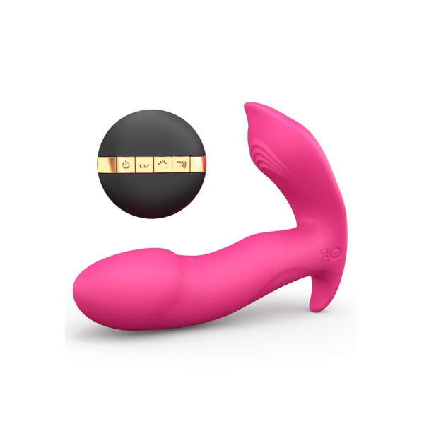 Вибратор Dorcel Secret Clit с подогревом и пультом