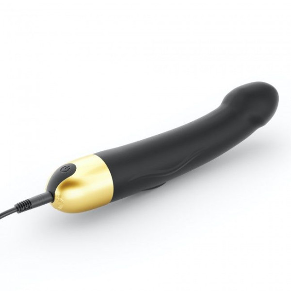Вибратор Dorcel Real Vibration M Gold 2.0, для точки G, 10 режимов, 22 см
